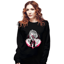 Load image into Gallery viewer, Shirts Long Sleeve Shirts, Unisex / Small / Black Gunblade Silhouette