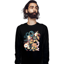 Load image into Gallery viewer, Shirts Long Sleeve Shirts, Unisex / Small / Black BC Chrono Heroes