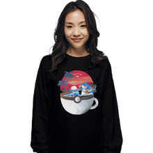 Load image into Gallery viewer, Shirts Long Sleeve Shirts, Unisex / Small / Black Cup Of Water