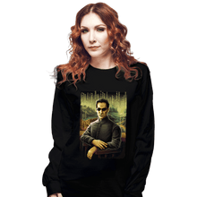 Load image into Gallery viewer, Daily_Deal_Shirts Long Sleeve Shirts, Unisex / Small / Black Mona Neo