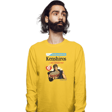 Load image into Gallery viewer, Shirts Long Sleeve Shirts, Unisex / Small / Gold Kenshiros