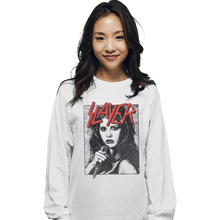 Load image into Gallery viewer, Daily_Deal_Shirts Long Sleeve Shirts, Unisex / Small / White Slayer Buffy