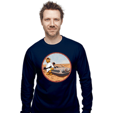 Load image into Gallery viewer, Daily_Deal_Shirts Long Sleeve Shirts, Unisex / Small / Navy Luke Skywockawocka