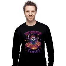 Load image into Gallery viewer, Daily_Deal_Shirts Long Sleeve Shirts, Unisex / Small / Black Halloween Time!