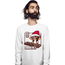 Load image into Gallery viewer, Secret_Shirts Long Sleeve Shirts, Unisex / Small / White MogwaiSong