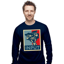 Load image into Gallery viewer, Daily_Deal_Shirts Long Sleeve Shirts, Unisex / Small / Navy Input