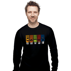 Daily_Deal_Shirts Long Sleeve Shirts, Unisex / Small / Black Reservoir Muppets