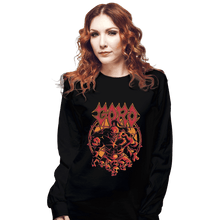 Load image into Gallery viewer, Shirts Long Sleeve Shirts, Unisex / Small / Black The Four Armed Shokan