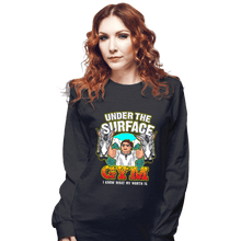 Load image into Gallery viewer, Shirts Long Sleeve Shirts, Unisex / Small / Dark Heather Luisa's Gym (Grey)