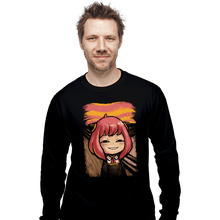 Load image into Gallery viewer, Secret_Shirts Long Sleeve Shirts, Unisex / Small / Black Anya Hehe