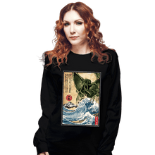 Load image into Gallery viewer, Daily_Deal_Shirts Long Sleeve Shirts, Unisex / Small / Black Great Old One In Japan