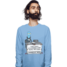 Load image into Gallery viewer, Shirts Long Sleeve Shirts, Unisex / Small / Powder Blue I Hate Earth