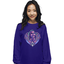 Load image into Gallery viewer, Daily_Deal_Shirts Long Sleeve Shirts, Unisex / Small / Violet The Ghost Groom