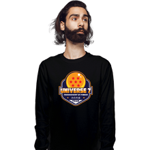 Load image into Gallery viewer, Shirts Long Sleeve Shirts, Unisex / Small / Black Universe 7