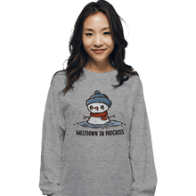 Load image into Gallery viewer, Daily_Deal_Shirts Long Sleeve Shirts, Unisex / Small / Sports Grey Meltdown In Progress