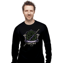 Load image into Gallery viewer, Daily_Deal_Shirts Long Sleeve Shirts, Unisex / Small / Black Turtles Donnie