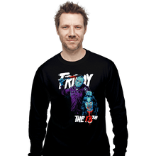 Load image into Gallery viewer, Secret_Shirts Long Sleeve Shirts, Unisex / Small / Black Jason 13TH NES