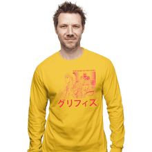 Load image into Gallery viewer, Shirts Long Sleeve Shirts, Unisex / Small / Gold The White Falcon