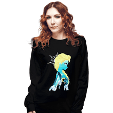 Load image into Gallery viewer, Secret_Shirts Long Sleeve Shirts, Unisex / Small / Black Frozen Shadow