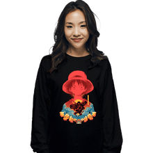 Load image into Gallery viewer, Shirts Long Sleeve Shirts, Unisex / Small / Black Luffy Shadow