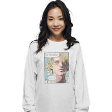 Load image into Gallery viewer, Shirts Long Sleeve Shirts, Unisex / Small / White As You Wish
