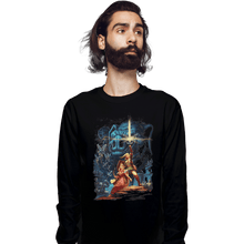 Load image into Gallery viewer, Secret_Shirts Long Sleeve Shirts, Unisex / Small / Black Zelda Wars