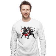 Load image into Gallery viewer, Daily_Deal_Shirts Long Sleeve Shirts, Unisex / Small / White The Final Lesson Sumi-e
