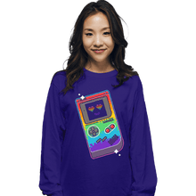 Load image into Gallery viewer, Shirts Long Sleeve Shirts, Unisex / Small / Violet Gaymer Player II
