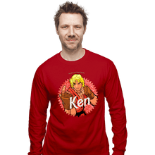 Load image into Gallery viewer, Daily_Deal_Shirts Long Sleeve Shirts, Unisex / Small / Red Ken Doll
