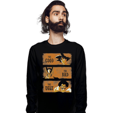 Load image into Gallery viewer, Shirts Long Sleeve Shirts, Unisex / Small / Black Good Bady Ugly DBZ