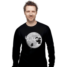Load image into Gallery viewer, Shirts Long Sleeve Shirts, Unisex / Small / Black Robot Love
