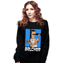 Load image into Gallery viewer, Shirts Long Sleeve Shirts, Unisex / Small / Black Belcher