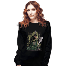 Load image into Gallery viewer, Secret_Shirts Long Sleeve Shirts, Unisex / Small / Black The Dark Kiss