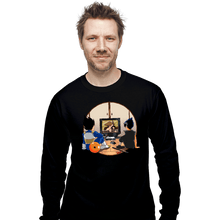 Load image into Gallery viewer, Daily_Deal_Shirts Long Sleeve Shirts, Unisex / Small / Black VCR And Relax
