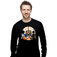 Load image into Gallery viewer, Daily_Deal_Shirts Long Sleeve Shirts, Unisex / Small / Black VCR And Relax
