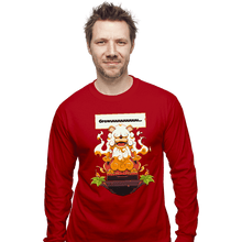Load image into Gallery viewer, Shirts Long Sleeve Shirts, Unisex / Small / Red Hisuian Growlithe