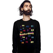 Load image into Gallery viewer, Daily_Deal_Shirts Long Sleeve Shirts, Unisex / Small / Black Numberwang