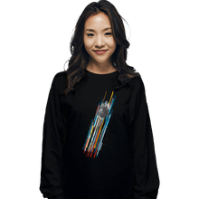 Load image into Gallery viewer, Daily_Deal_Shirts Long Sleeve Shirts, Unisex / Small / Black The Falcon