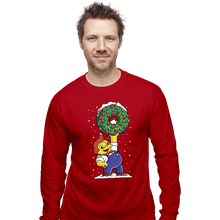 Load image into Gallery viewer, Daily_Deal_Shirts Long Sleeve Shirts, Unisex / Small / Red Festive Feast