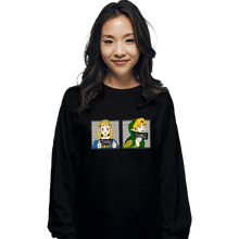 Load image into Gallery viewer, Secret_Shirts Long Sleeve Shirts, Unisex / Small / Black Arrested In Hyrule!