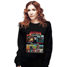 Load image into Gallery viewer, Daily_Deal_Shirts Long Sleeve Shirts, Unisex / Small / Black Nostalgia Legends
