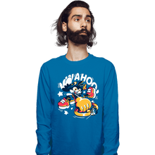 Load image into Gallery viewer, Secret_Shirts Long Sleeve Shirts, Unisex / Small / Sapphire Wahoo!
