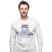 Load image into Gallery viewer, Shirts Long Sleeve Shirts, Unisex / Small / White Trash But Fabulous