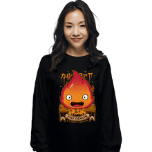 Load image into Gallery viewer, Shirts Long Sleeve Shirts, Unisex / Small / Black The Fire Demon