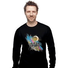 Load image into Gallery viewer, Shirts Long Sleeve Shirts, Unisex / Small / Black Senshi Of The Galaxy