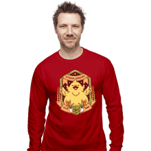 Load image into Gallery viewer, Shirts Long Sleeve Shirts, Unisex / Small / Red Fat Chocobo Gysahl
