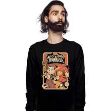 Load image into Gallery viewer, Shirts Long Sleeve Shirts, Unisex / Small / Black Meowkuza