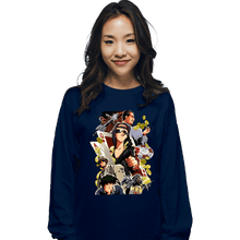 Load image into Gallery viewer, Shirts Long Sleeve Shirts, Unisex / Small / Navy Honkey Tonk Women