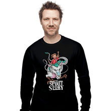 Load image into Gallery viewer, Secret_Shirts Long Sleeve Shirts, Unisex / Small / Black The Spirit Story