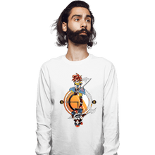 Load image into Gallery viewer, Daily_Deal_Shirts Long Sleeve Shirts, Unisex / Small / White Cross Dimension